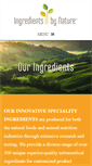 Mobile Screenshot of ingredientsbynature.com
